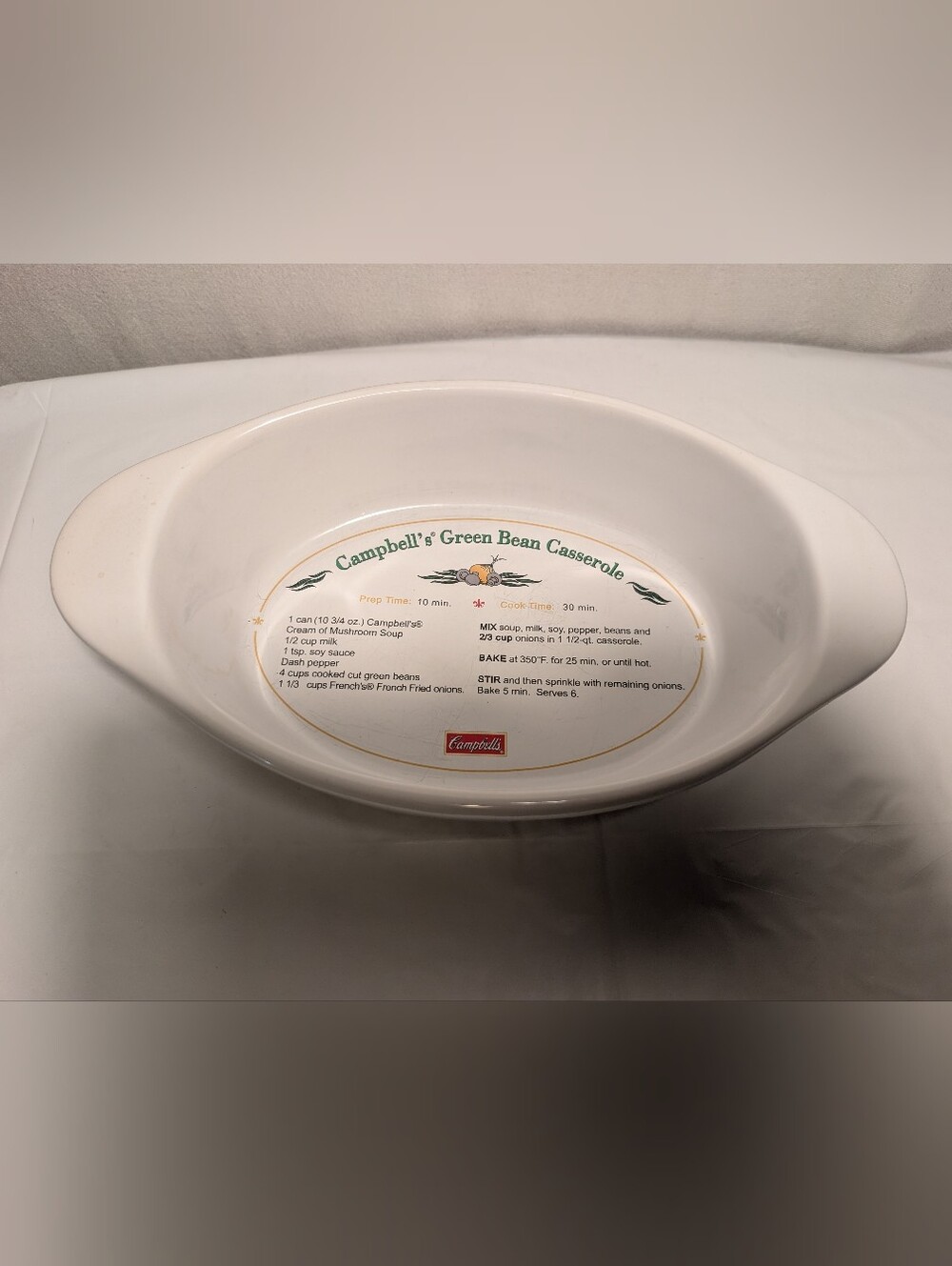 Campbells Green Bean Casserole Dish